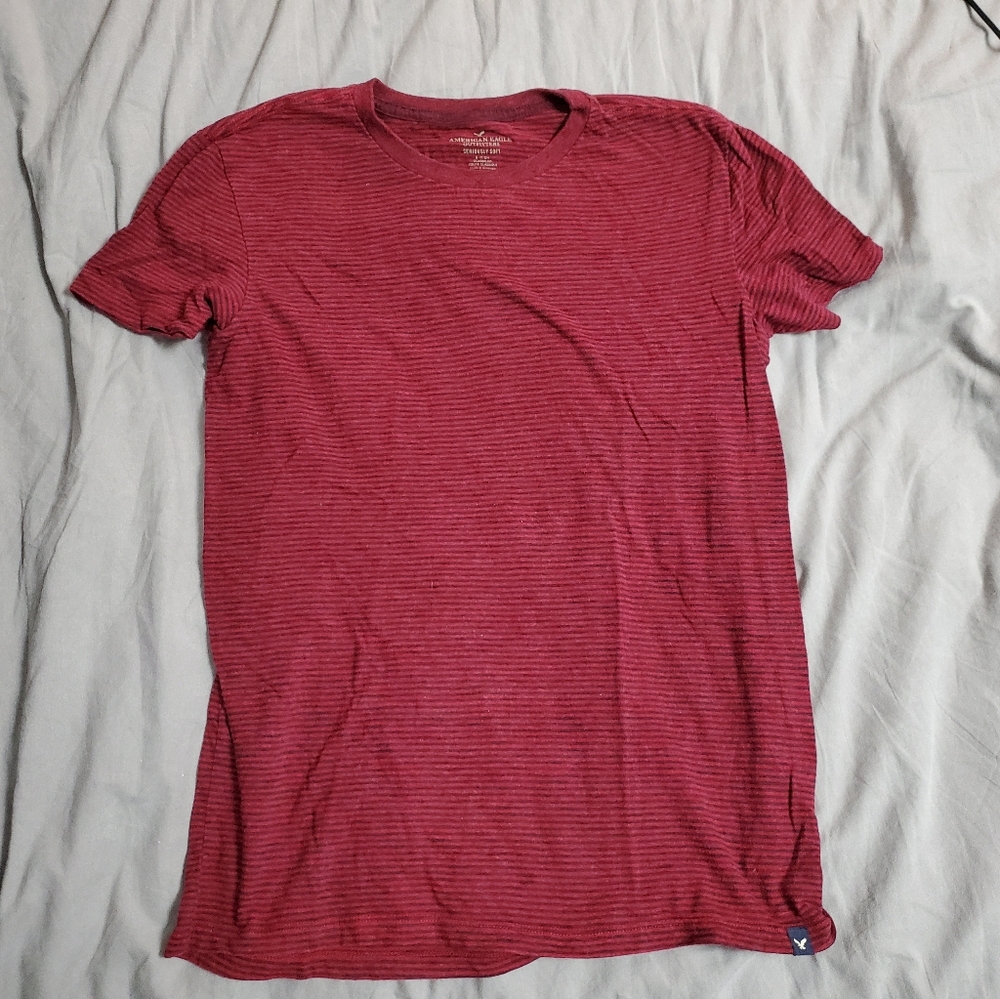 American Eagle Seriously Soft Red T